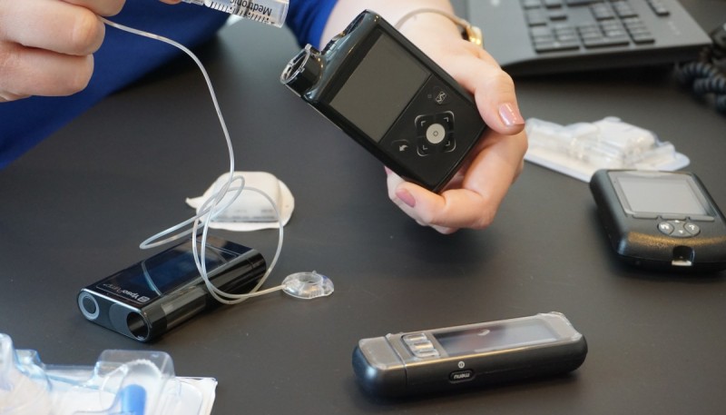 versch. Insulinpumpen